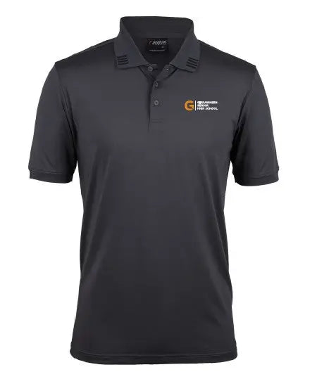 Girrawheen Senior High School Staff Short Sleeve Stretch Polo 7S4P NO BACK PRINT Flash1